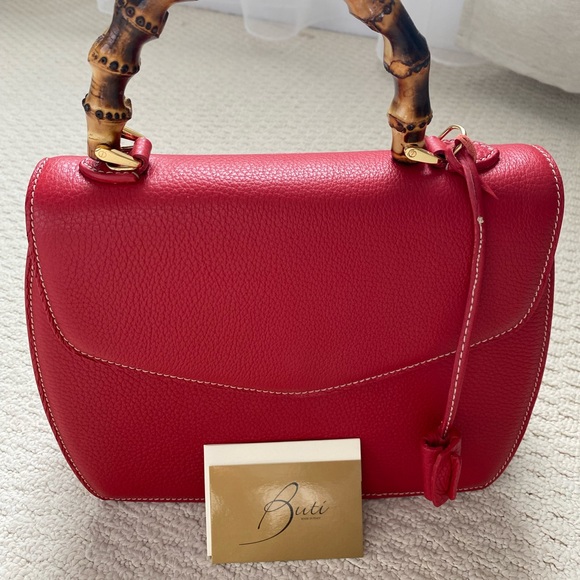 Buti genuine leather purse, made in Italy, retails for over $550 CAD - Picture 4 of 7